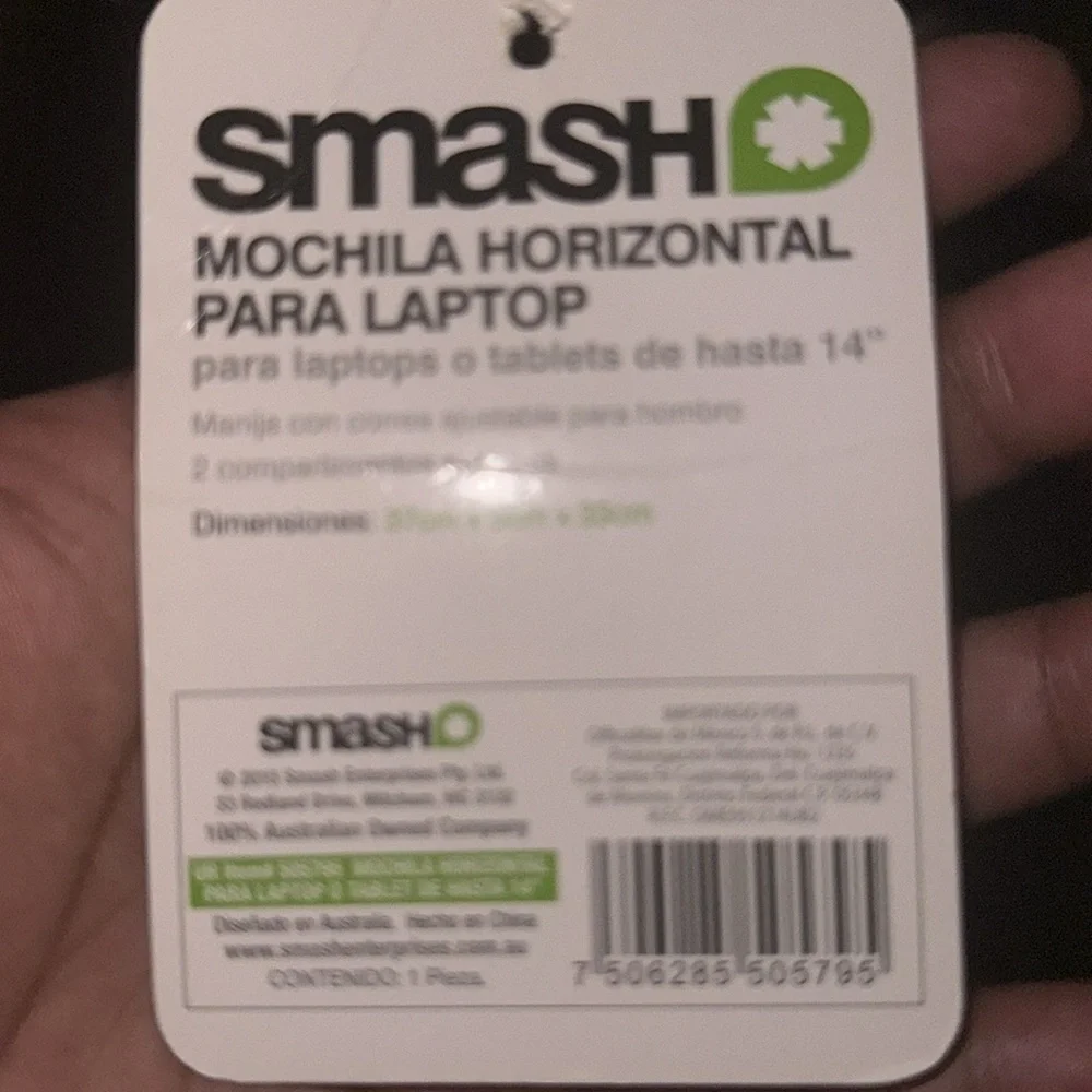 SMASH - TABLET / LAPTOP MESSENGER BAG Brand‎ New